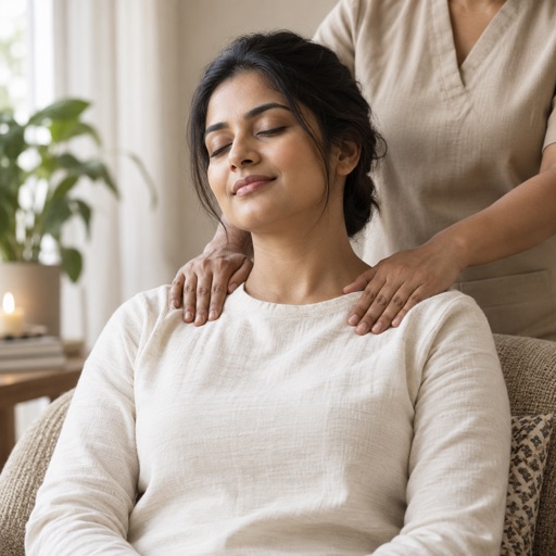 Massage & body care service illustration
